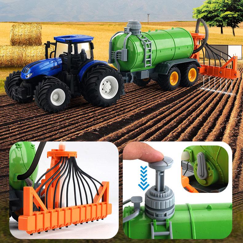 Металлический трактор с дистанционным управлением