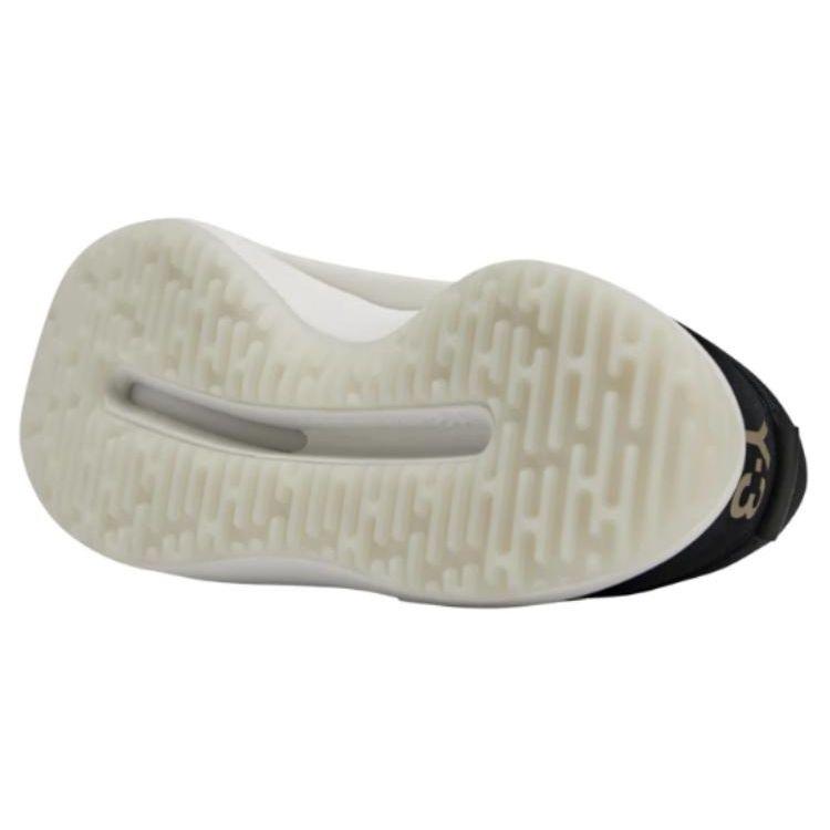 Adidas Y-3 Ajatu Run Черные кремовые кроссовки унисекс Core-White Cream-White HQ5988