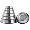Classic Stainless Steel Dog Bowl Anti-Gulping Slow Feeder Safe Washable Pet Food Water Bowl Small Medium Large Dog Slow Eating