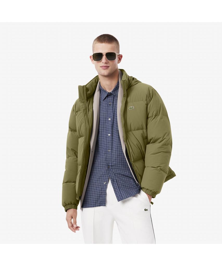 Lacoste Men'S High-Neck Duck Down Puffer Bh9052-55N E9F