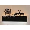 Elephant Creative Elk Silhouette Design Wall Lights For Bedroom Corridor And