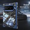 Складной чехол для телефона Huawei Puraxmax: Металлическая безрамочная с защитой шарнира и креативной подставкой.