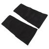 1 Pair Soccer Shin Guards Sleeves Prevent Slip Double Layers Football Compression Calf Sleeves L