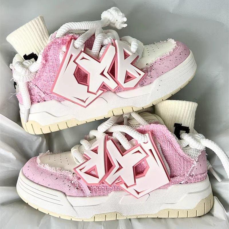 Новые уличные супер-популярные кроссовки в иностранном стиле, Guochao, нишевые, для скейтборда, "хлебные" туфли, увеличение