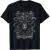 Medusahead Greek Mythology Ancient Snake Hair T-Shirt(1)