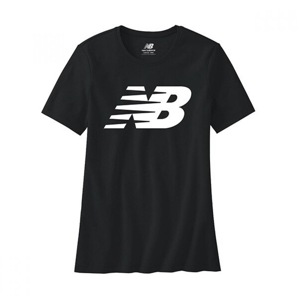 New Balance New Val Nb Classic Graphic Logo Women Black Wt03816 Bk
