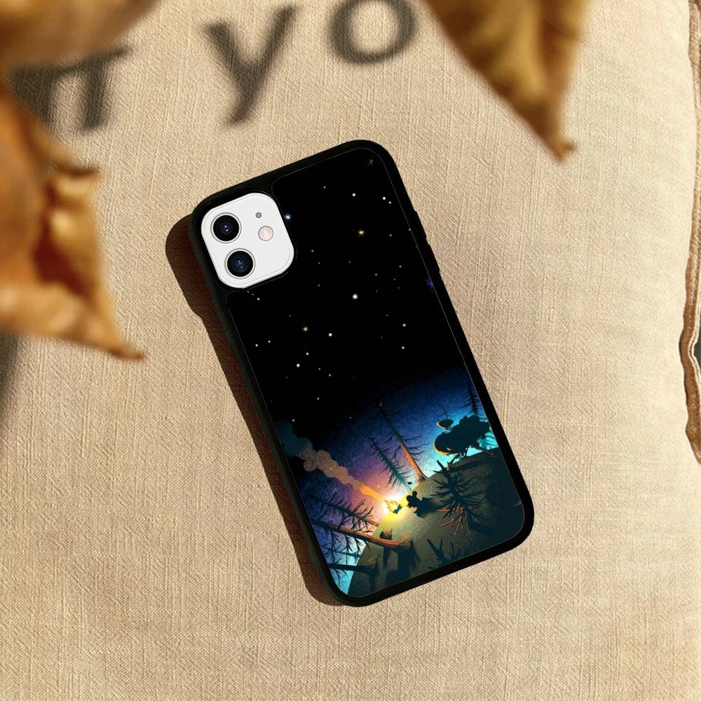 Игровые чехлы для iPhone 11 12 13 14 15 16 17 Pro Max Plus Outer Wilds, противоударные, из TPU+PC, задняя крышка