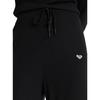 Roxy Rise & Vibe New Rib Wide, Womens black Leggings