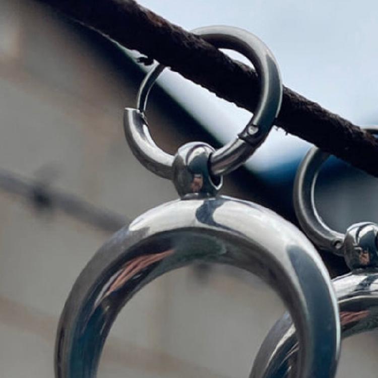 1 пара Ретро Серьги-Луны из Нержавеющей Стали Серьги с Характером для Женщин