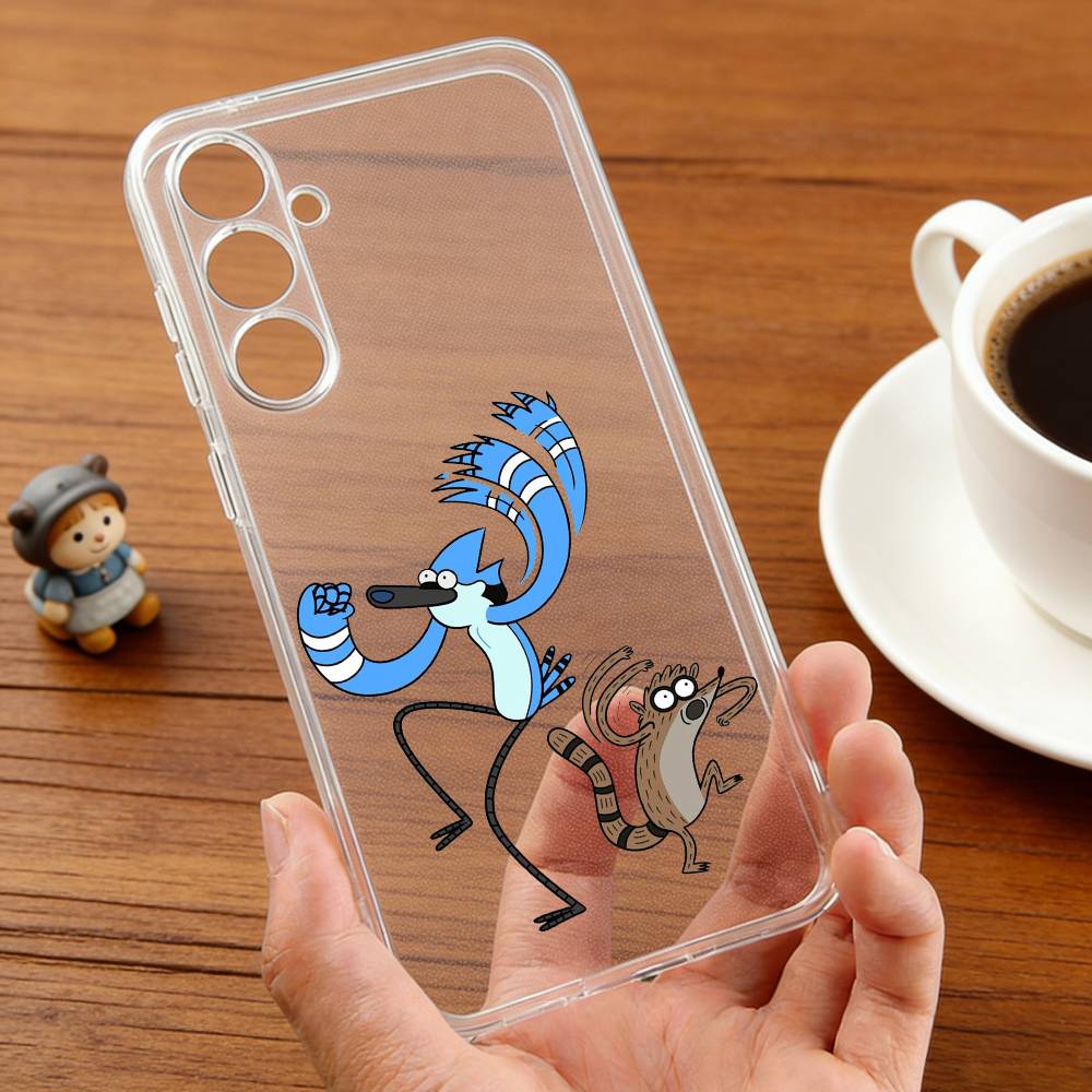 R-Regular-R Cute S-Show   phone Case For Samsung S25,24,21,22,23,30,Ultra,20,Plus,Fe,Lite,Note Transparent Cover