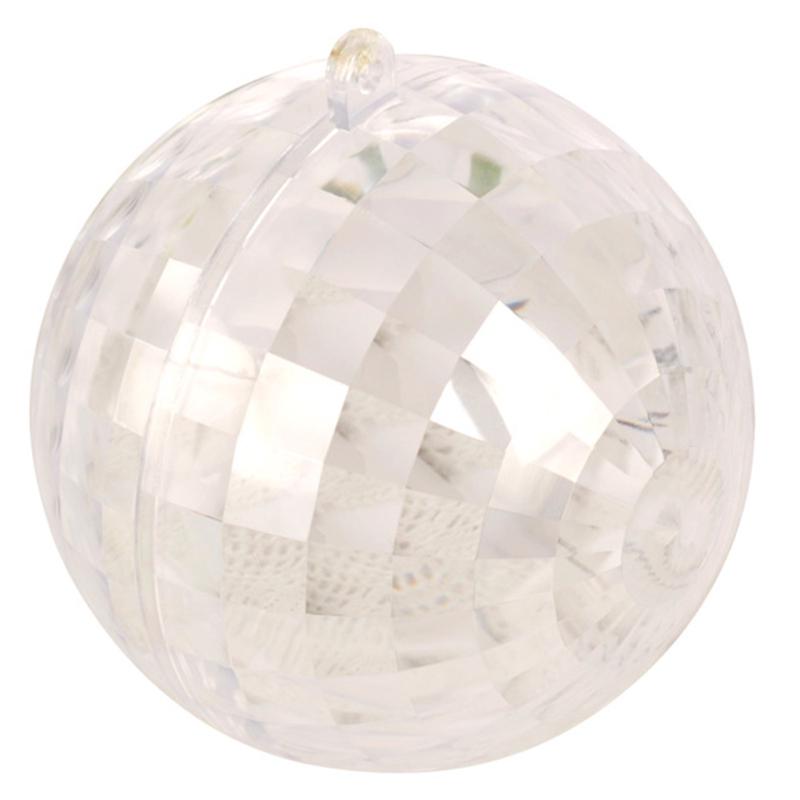 Прозрачный полый пластиковый шар, используемый в качестве рождественского украшения, коробки для конфет и подвески вечных цветов