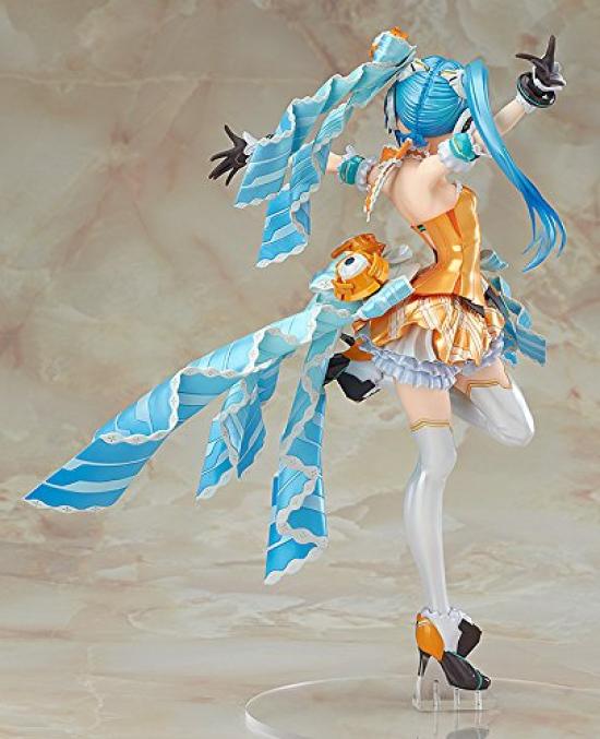 Hatsune Miku Project DIVA 2nd Hatsune Miku Апельсиновый Цвет Масштаб ABS ПВХ Окрашенная Полная Фигурка - - Вер. 1/7 и