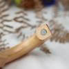 Rotating Window Screen Ring Wood Curtain Tieback Creative Curtain Strap  for Bedroom
