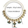 Metal Ethnic Style Belt Beads Body Chain Waist Seal Tassel Belly Chain  Festive