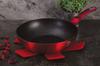 Wok z powłoką granitową 28cm BERLINGER HAUS Metallic Line Burgundy BH-1267-N