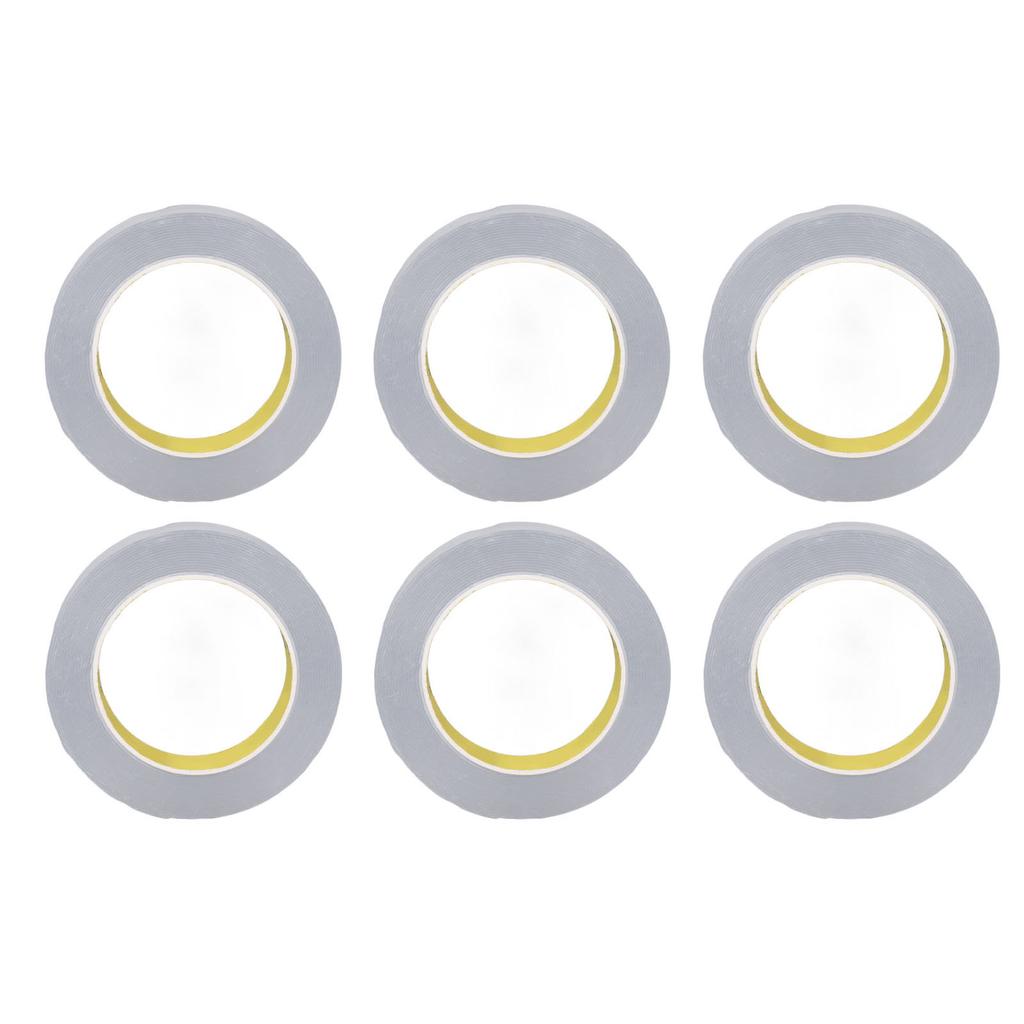 10 Rolls Double Sided Tape 0.1mm Thick Transparent Acrylic Heavy Duty Mounting Adhesive Tapes for Ph