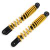 Амортизаторы передней подвески Suzuki Address V100, Черные, Комплект из 2 штук (Лево и право), Подключай и работай, Послепродажный (Два жёлтых амортизатора)