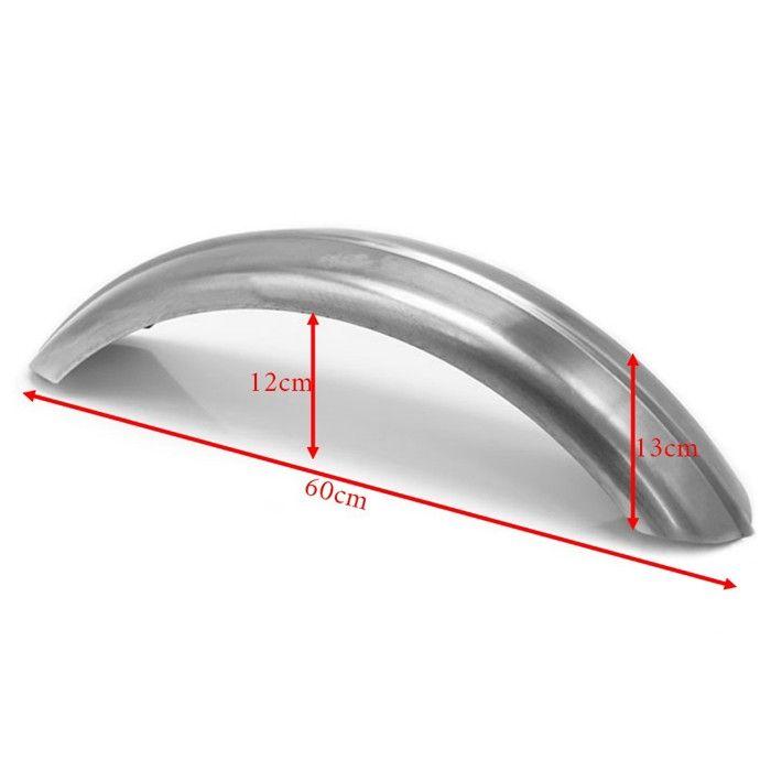 Garde boue arrière moto/ Lèche roue 5,1" pour moto custom non pein