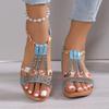Fashionable Beach Shoes Comfortable Women's Sandals Flat Bottomed Women's Shoes