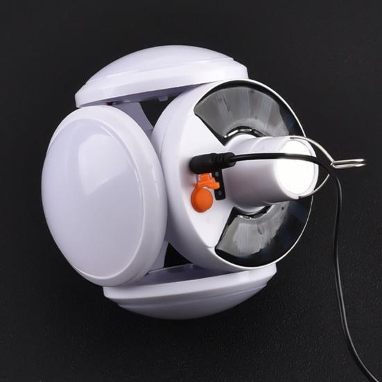 Folding Solar Lamp with Remote Control 5 Modes Adjustable Foldable LED Lantern with Hook USB Rechargeable Waterproof Camping Hanging Solar Light