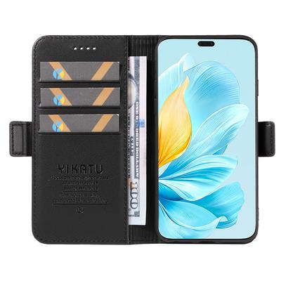 YIKATU YK-003 Чехол для Honor 200 Lite Кошелек Кожаный чехол для телефона Боковая магнитная застежка