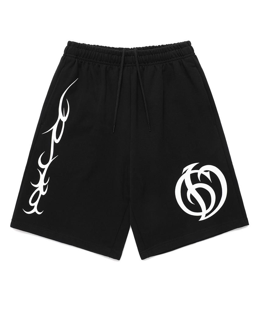 CAVISH Tribe Sweat Shorts Black(Cv2Emupa05B)