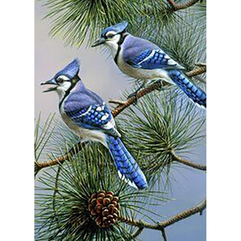 DIY 5D Diamond Painting Full Round Drill Mosaic Kit Birds Diamond Embroidery Cross Stitch Animal Needlework Wall Art Home Decor