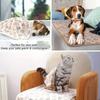 3PCS Soft Fluffy Pet Blanket Winter Warm Dog Blanket Cute Pet Bed Sheet Warm and Comfortable Cat and Dog Cushion Blanket Pet Supplies