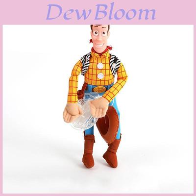 Забавная 3D кукла-машинка Вуди и Базза из Истории игрушек, мягкая плюшевая игрушка, идеально подходящая для коллекционеров или в качестве подарка, высококачественный материал
