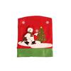 Party Xmas Elk Santa Claus Chair Back Covers Chair Cover Christmas Decoration New Year Decor