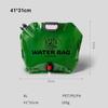Portable Folding Water Bucket Bag 2.5L/8L Large Capacity Water Container  Camping Supplies