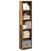 VidaXL Bookcase Old Wood 40x24x176 Cm Engineered Wood, Bookshelf, Book Holder, Book Support, Cabinet of 857799