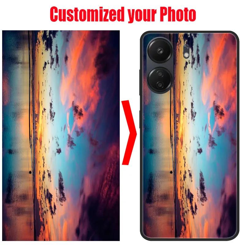 Чехол на заказ для Xiaomi Redmi K90 Promax K80 K70 K70E Poco F8 F7 M7 X7 X6 M6 Pro Ultra C85 C71 Сделай сам Мягкий ТПУ Силиконовый Чехол для Телефона