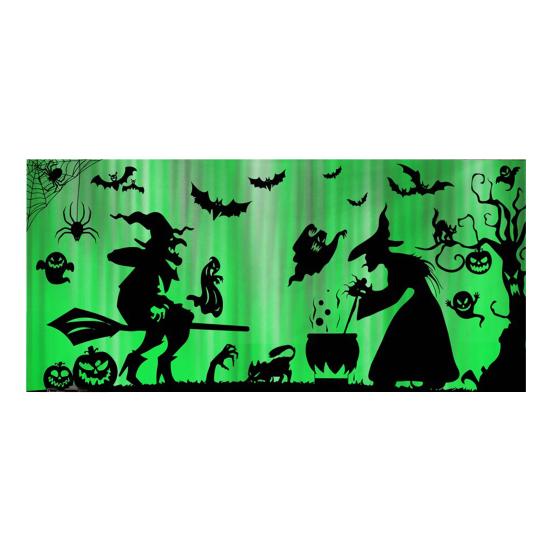 7 x 16 футов Хэллоуин Чехол для гаражных ворот Большой Скелет Кладбище Подвесной Фон Баннер на дверь для Хэллоуина Двор Переднее крыльцо Настенное украшение