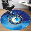 1pc Sun Moon Design Chair Carpet for Office  Machine Washable Rug for Office,  Good Gift for Family or Friends yy251225195
