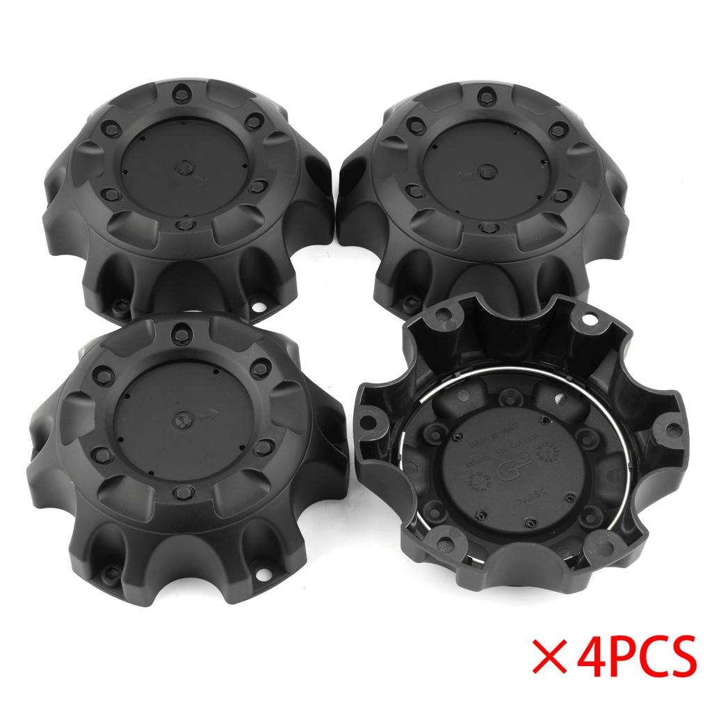 GTownworks 1/4pcs 141.5mm OD Center Caps for Alloy Wheels 1001-58 1001-58C For FUEL 1001-58 Wheel Hub Cap Rim Cover Car Styling