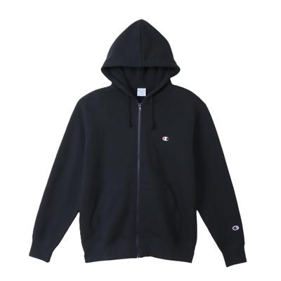 Худи Champion из флиса Cotton USA с длинным рукавом и вышитым логотипом, размер XL, мужская, темно-синий, (C3-W104/C3-W104L/C3-W104Z/C3-Y137/C3-Y137L)