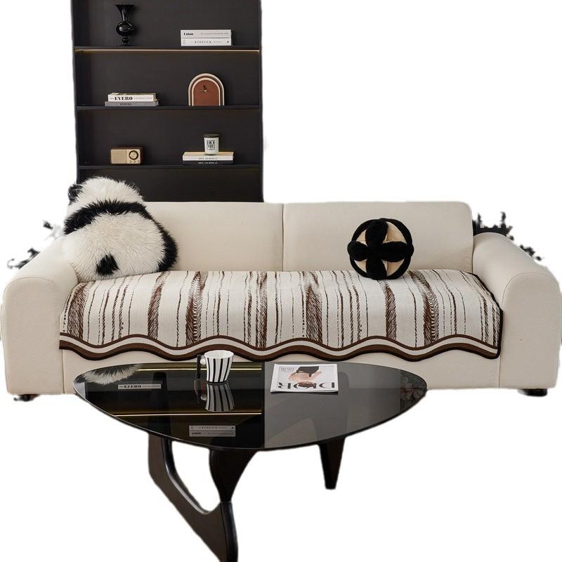 Sofa Cushion Light Luxury High Sense Four Seasons Universal  New Sofa Cover Simple Non-Slip Sofa Cover Cloth Seat Cushion