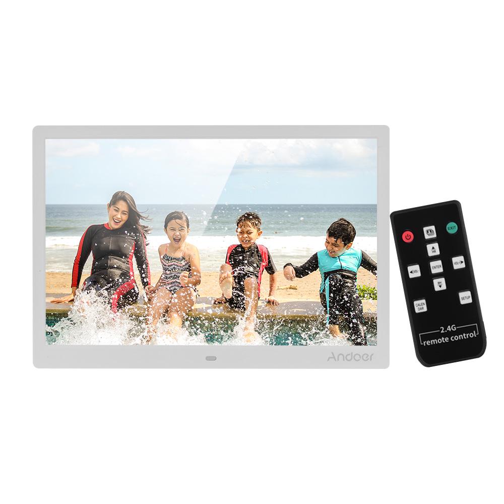 15,4-дюймовый 1280 * 800 разрешение светодиодная цифровая фоторамка фотоальбом 1080P HD видео