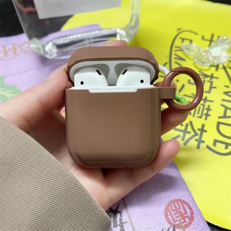 Простой мягкий жидкий силиконовый чехол для AirPods 4 3, беспроводных Bluetooth-наушников, защитная крышка для Apple airpods Pro3 2 1 Funda