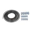 5m PVF Coated Steel Brake Line Pipe Tubing Kit with 4.75mm Screws Connectors Universal Automotive Replacement Parts