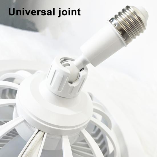 Потолочный вентилятор 2-в-1 со светодиодной подсветкой, пультом дистанционного управления, 3 режима скорости, низкий уровень шума, сверхяркая лампа без мерцания, потолочный вентилятор