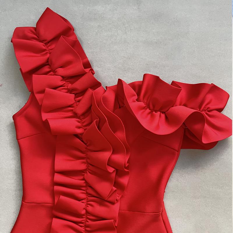 Annual Meeting Festive Bandage Evening Dress