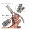 Dental Orthodontic Hollow Chop Contouring Arch Forming Plier Stainless Steel Heavy Wire Bending Forming for Maximum 0.8mm Wire