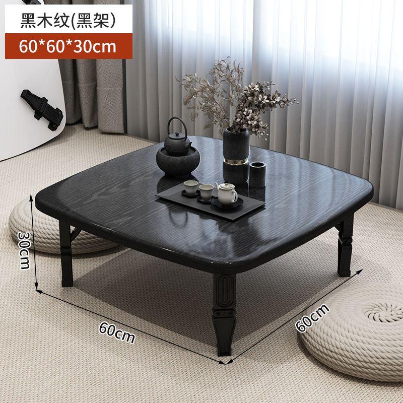 Инс Татами Складной Чайный Столик Сельский Простой Обеденный Деревянный Стол Спальня Эркер Гостиная Маленький Чайный Столик