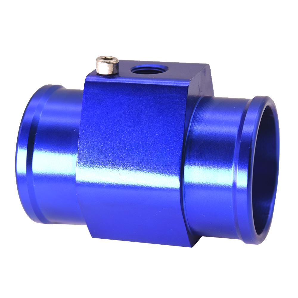 Round LCD Digital Car Truck Water Temp Gauge 10mm Temperature Sensor Temperatura Moto Meter with 28mm 30mm 32mm 34mm Adapter