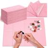 50Pcs Disposable Nail Mats Fordable Nail Paper Towels Waterproof 3 Ply Nail Art Paper Pads Nail Art Accessories