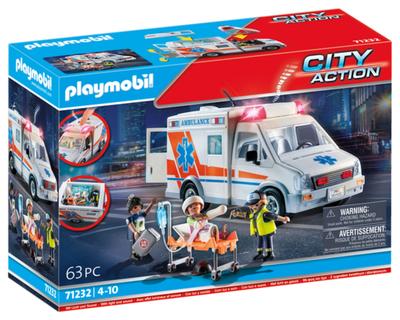 Playmobil Скорая помощь с аксессуарами и 3 фигурками