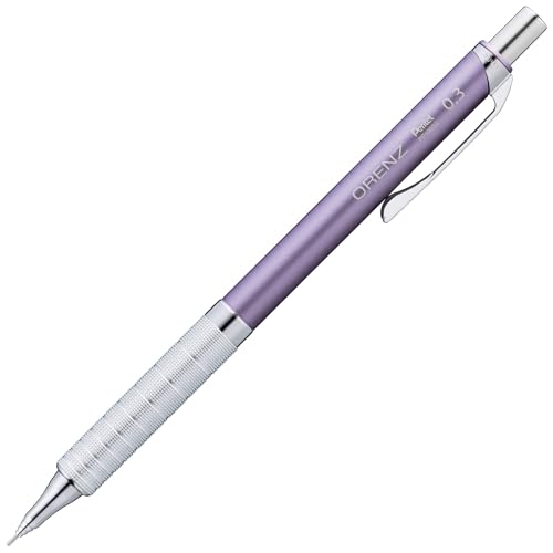 Механический карандаш Pentel Orenz с металлическим захватом, 0,3 мм, корпус светло-фиолетовый, XPP1003G2-RV
