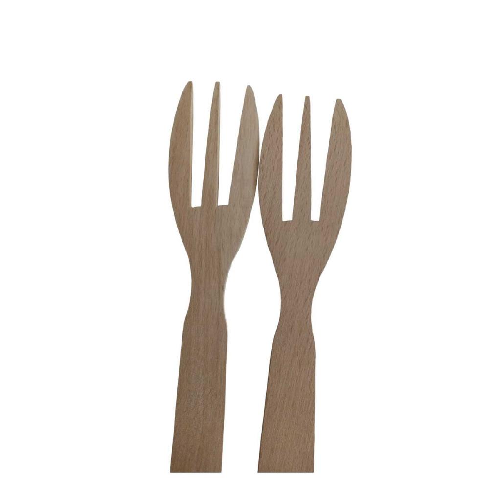 Деревянная вилка сервировка презентация инструмент для смешивания продуктов 30 см деревянная вилка